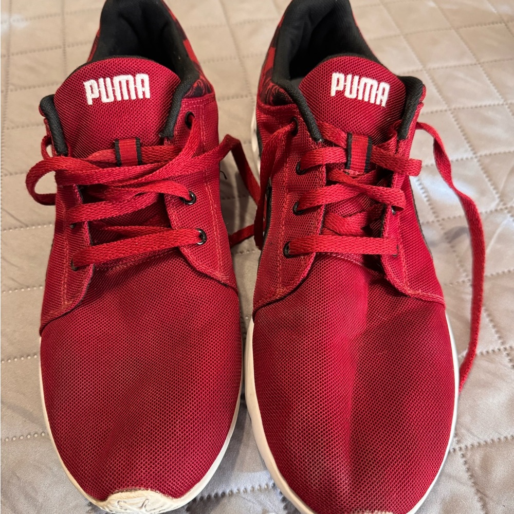 PUMA Kids Bold Red Sneakers